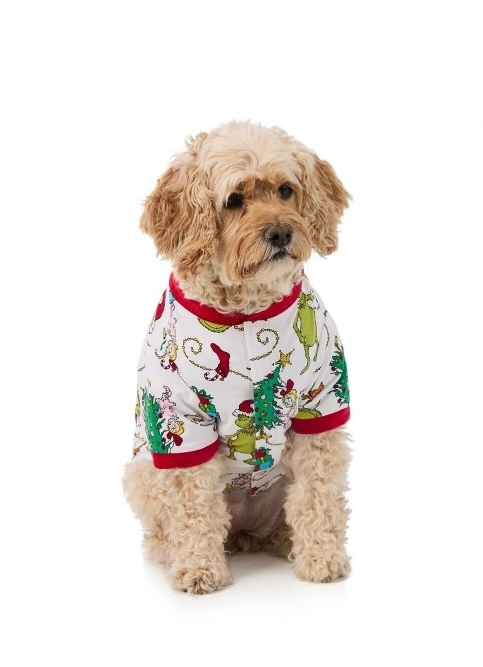 NEW Holiday Family PJ For Pets Size L Dog Pajamas The Grinch Stole Christmas